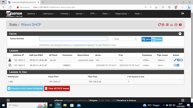 DHCP Leases