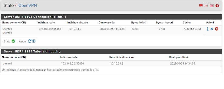 Stato VPN
