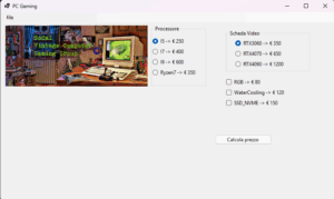 Configuratore PC Gaming