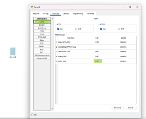 Configurazione server web