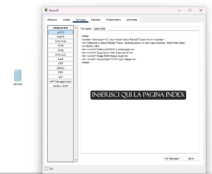 Configurazione HTTP Cisco